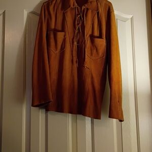 Weatherproof Tan Shirt Jacket